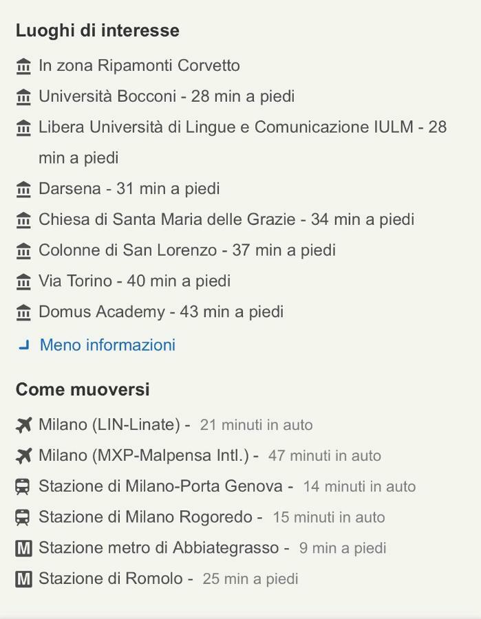 Rodica Comfort Home Milano Navigli 외부 사진
